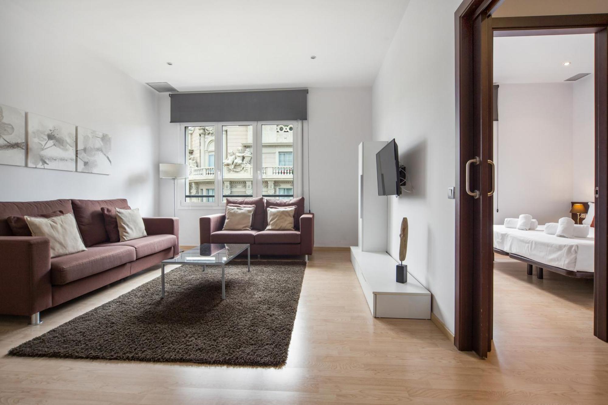 Fisa Rentals Gran Via Apartments Barcelona Exterior photo